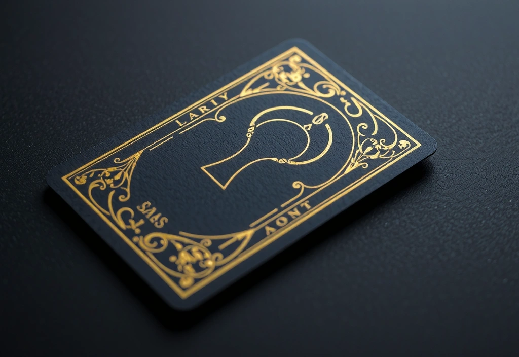 Klucz do Przyszłości - wzór karty tarota